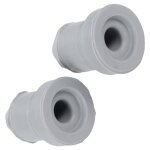 Kit de 2 bouchons d'origine lave - linge (00633025 neff siemens gaggenau bosch)