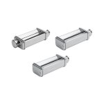 Kit de 3 accessoires (lasagne, fettuccine, spaghetti) pasta expert pour robot kenwood