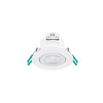 Kit 3 spots encastr�s led orientables sylspot 5, 5w cct 550 lm gradable ip44 sylvania