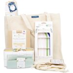 Kit 7 produits consommation responsable zro dchet ¿ lunchbox ¿ bouteille isotherme ¿ set de couverts ...