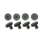 Kit 8 roulettes panier inf�rieur gris lave - vaisselle (50286965004 aeg arthur martin electrolux electrolux ...