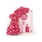Kit arche ballons rouge 110 pi�ces guirlande latex 4 tailles d�coration anniversaire mariage saint - ...