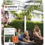 Kit brumisateur pour terrasses et balcons gardena 13135 - 20 - permet de rafrachir l'air lors des chaudes ...