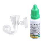 Kit de contr�le des gouttes de verre, indicateur co2 pour les aquariums implant�s avec une solution de ...