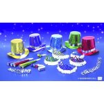 Kit de cotillons hologramme multicolore