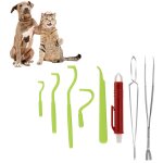 Kit de dissolvant de tiques pour animaux de compagnie, kit de pincettes a puces pour chiens et chats, ... Kit de dissolvant de tiques pour animaux de compagnie, kit de pincettes a puces pour chiens et chats, ...