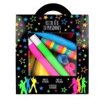 Kit de fete 10 personnes cotillons fluo