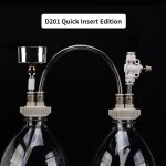 Kit g�n�rateur de dioxyde de carbone fait maison, r�servoir de poisson, herbe, diffuseur de valve de ...