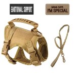 Kit de harnais tactique en nylon pour chat, patch de laisse pour chats et petits chiens, gilet militaire ... Kit de harnais tactique en nylon pour chat, patch de laisse pour chats et petits chiens, gilet militaire ...