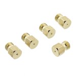 Kit injecteurs gaz butane 405538190 / 1 pour plaque de cuisson aeg, arthur martin, electrolux, essentiel ...