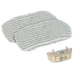 Kit lingette avec cartouche anti - calcaire nettoyeur vapeur (zr006501 rowenta)