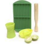 Kit mojito cocktails 4pc set presse agrumes citron manuel 30 ml 45 ml doseur a cocktail, feuilles de ...
