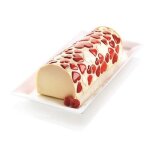 Kit moule bûche et tapis silicone magic love silikomart Kit moule bûche et tapis silicone magic love silikomart