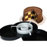 Le kit moule a g�teau damier 3 etages deco maison ustensile cuisine