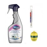 Kit nettoyant + thermomètre + absorbeur odeur accessoires et entretien (484000008419 wpro) Kit nettoyant + thermomètre + absorbeur odeur accessoires et entretien (484000008419 wpro)