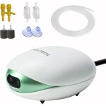 Kit de pompes a air d'aquarium avec pierre a bulles, clapet anti - retour, tuyau d'oxygène et soupape ... Kit de pompes a air d'aquarium avec pierre a bulles, clapet anti - retour, tuyau d'oxygène et soupape ...