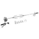 Kit rotisserie campingaz culinary modular - moteur lectrique de 230v - tournebroche et 2 broches