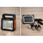 Kit de stockage d'energie d'urgence pour groupe electrog�ne a panneau solaire portable avec chargeur ...