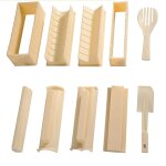 Kit de fabrication de sushi en plastique, 10 pices, bricolage a domicile, outil de fabrication de sushi ...