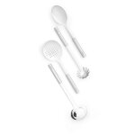 Kit d'ustensiles de cuisine en acier brabantia profile, 4 pièces Kit d'ustensiles de cuisine en acier brabantia profile, 4 pièces