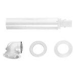 Kit ventouse horizontale 60 / 100mm pour megalis condens - lecki7738113485