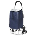 Kitchen chef - poussette de march 6 roues 46l bleu / gris easypouss trio