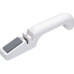 Kitchen craft - aiguiseur a couteaux et ciseaux 3 en 1, pierre a aiguiser incluse, 22 x 3 x 4. 5 cm - ...