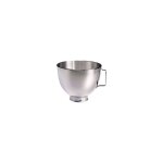 Kitchenaid 5k45sbwh - bol - pour robot mnager - acier inoxydable - pour artisan 5ksm150, mixer 5ksm150 ...