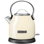 Bouilloire kitchenaid 5kek1222eac - 1. 25 litres - 1. 5 kwatt - cr�me