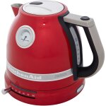 Kitchenaid 5kek1522eca - bouilloire - 1. 5 litres - 2. 4 kwatt - rouge pomme d'amour Kitchenaid 5kek1522eca - bouilloire - 1. 5 litres - 2. 4 kwatt - rouge pomme d'amour
