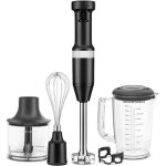Kitchenaid 5khbv83ebm - mixeur à main - 180 watt - noir mat Kitchenaid 5khbv83ebm - mixeur à main - 180 watt - noir mat