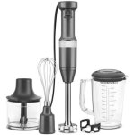 Kitchenaid 5khbv83edg - mixeur � main - 180 watt - anthracite