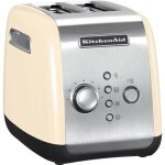 Kitchenaid 5kmt221eac - grille - pain - 2 tranche - 2 emplacements - crème Kitchenaid 5kmt221eac - grille - pain - 2 tranche - 2 emplacements - crème