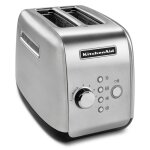 Kitchenaid 5kmt221esx - grille - pain - 2 tranche - 2 emplacements - acier inoxydable Kitchenaid 5kmt221esx - grille - pain - 2 tranche - 2 emplacements - acier inoxydable
