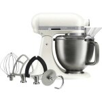 Kitchenaid 5ksm50pkvepl robot mixer blanc