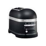 Kitchenaid artisan 5kmt2204ebk - grille - pain - 2 tranche - 2 emplacements - truffe noire Kitchenaid artisan 5kmt2204ebk - grille - pain - 2 tranche - 2 emplacements - truffe noire