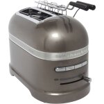 Kitchenaid artisan 5kmt2204ems - grille - pain - 2 tranche - 2 emplacements - gris étain Kitchenaid artisan 5kmt2204ems - grille - pain - 2 tranche - 2 emplacements - gris étain