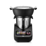 Kitchencook - robot cuiseur multifonction connect� 3l - ecran tactile - 12 vitesses - 1000 recettes int�gr�es ...