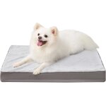 Kkahq - panier coussin petit chien, 60 x 45 cm, tapis chien dehoussable orthopdique, lit matelas rversible ...