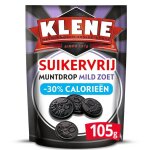 Klene muntdrop sucr� sans sucre bonbons a la menthe 100 g