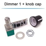 With knob cap mini variateur led, barre de lumi�re a tension constante, microscope, lumi�re de remplissage ...