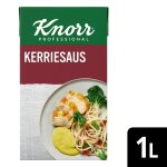 Knorr sauce au curry liquide saveur intense pour plats exotiques 1l