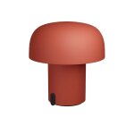 Kooduu - lampe de table portable, dimmable et rechargeable via usb, couleur orange sensa orange