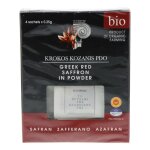 Krokos krozanis poudre de safran grec 1g epices naturelles premium aromatique cuisine m�diterran�enne ...