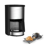 Krups cafetire filtre, verseuse verre, 10 / 15 tasses, arrt automatique km321010