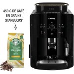 Krups essential yy4540fd - machine à café automatique avec mousseur à lait - 15 bar - noir Krups essential yy4540fd - machine à café automatique avec mousseur à lait - 15 bar - noir