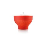 Lku 0200226r10m017 bol de prparation pop corn rouge silicone / platine