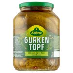 K�hne gurkentopf cornichons aigres - doux en bocal, saveur traditionnelle allemande, parfait pour ap�ritifs ...