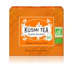 Kusmi tea - english breakfast bio - m�lange th� noir assam et ceylan - bo�te 20 sachets
