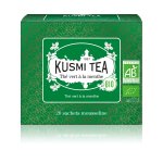 Kusmi tea - thé vert a la menthe bio - boîte de 20 sachets Kusmi tea - thé vert a la menthe bio - boîte de 20 sachets